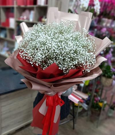 Букет цветов из: Гипсофила в Юрге
