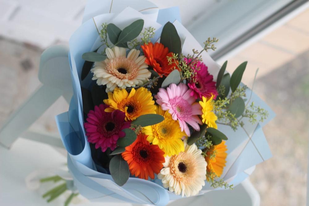 Букет цветов из: Герберы в Юрге