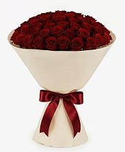 Букет 101 Бордовая роза Блэк Бакарра в Юрге