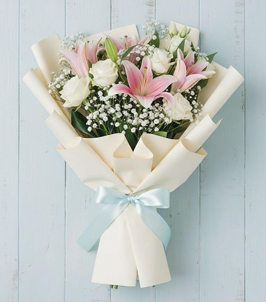 Букет цветов из: Лилии в Юрге