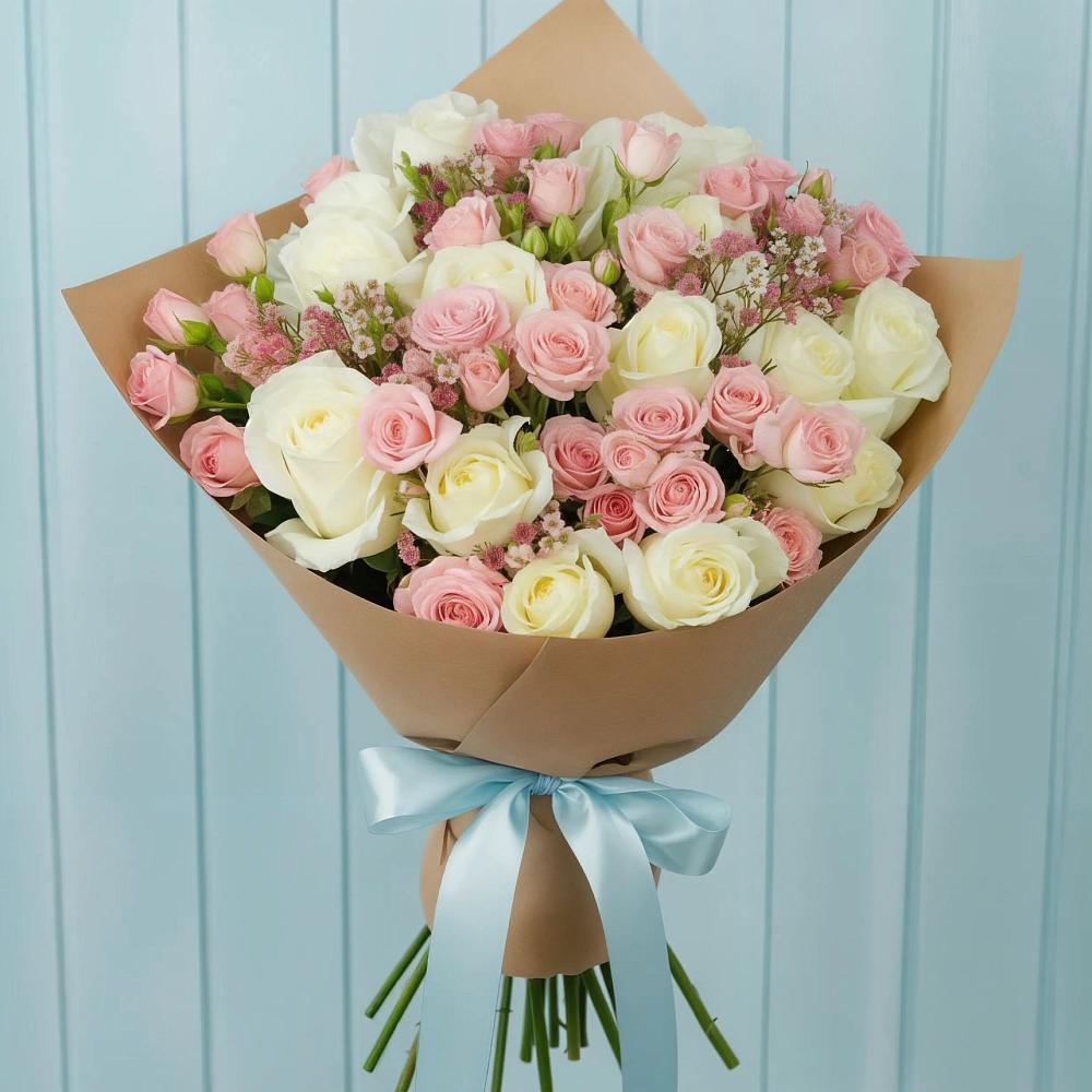 Букет цветов из: Розы в Юрге