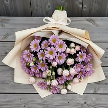 Букет цветов из:  Розы и Хризантемы #REPLACE_PRED# Юрге