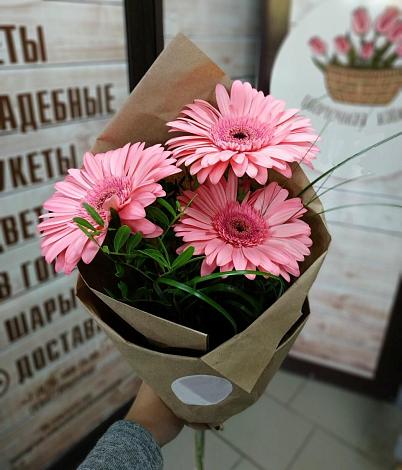 Букет цветов из: Герберы в Юрге