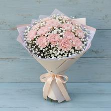 Букет цветов из:  Гвоздики в Юрге