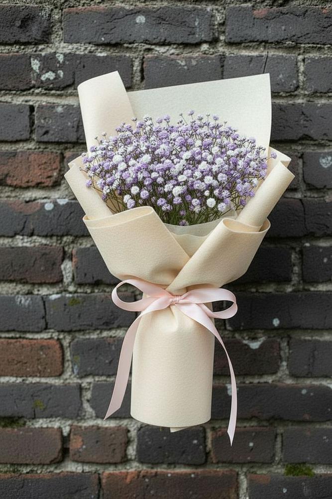 Букет цветов из: Гипсофила в Юрге