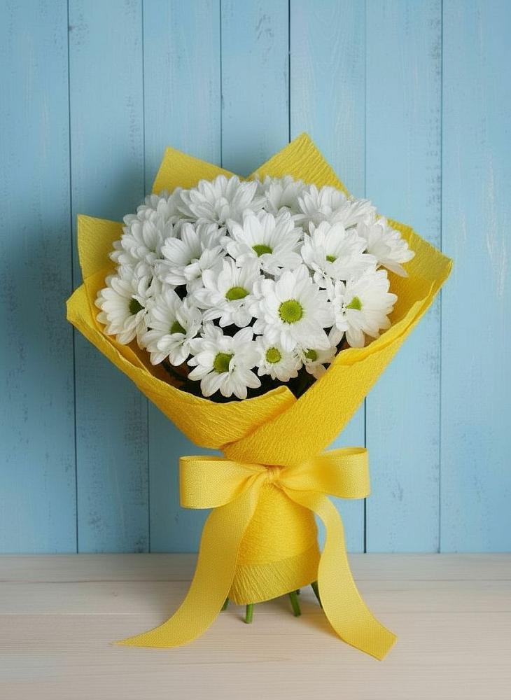 Букет цветов из: Хризантемы в Юрге