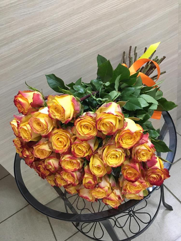 Букет Желтые розы в Юрге