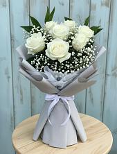 Букет цветов из:  Розы в Юрге