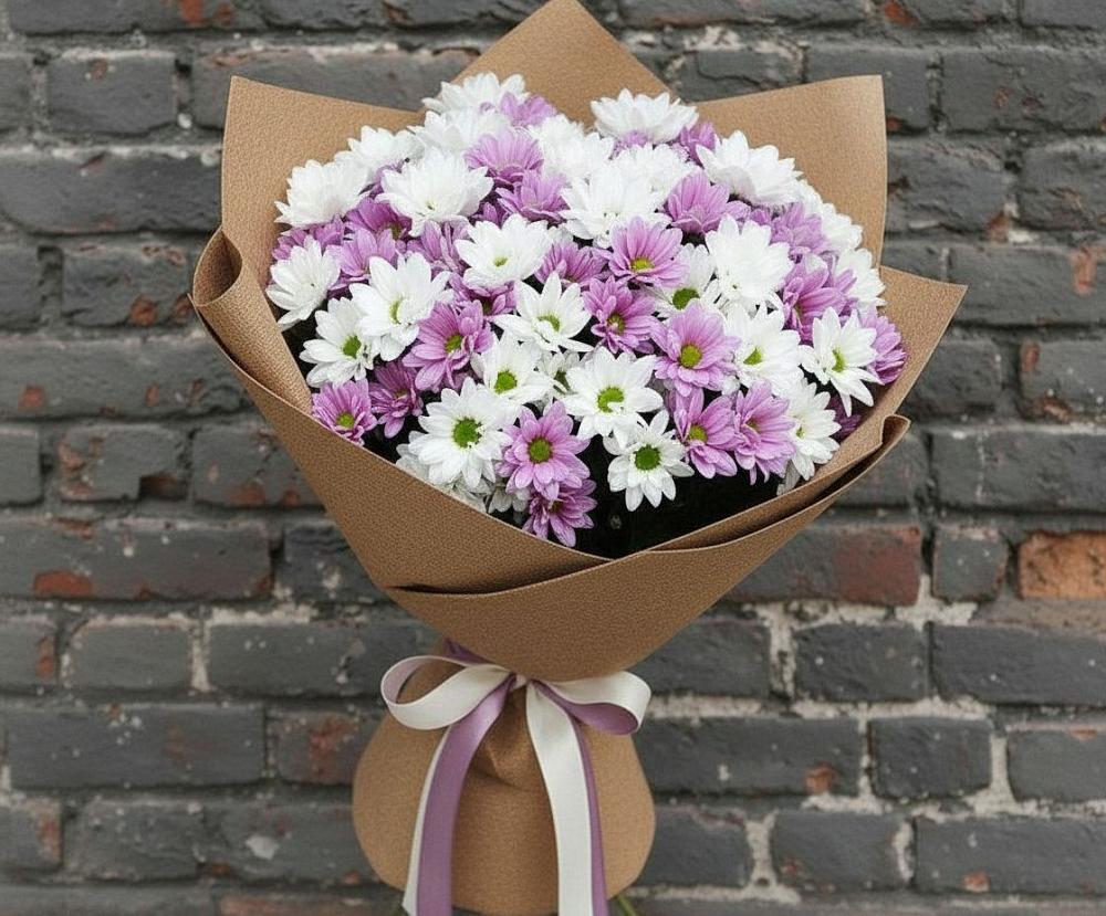 Букет цветов из: Хризантемы в Юрге