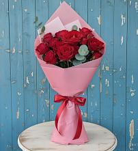 Букет цветов из:  Розы в Юрге