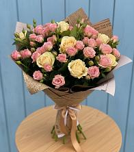 Букет цветов из:  Розы в Юрге