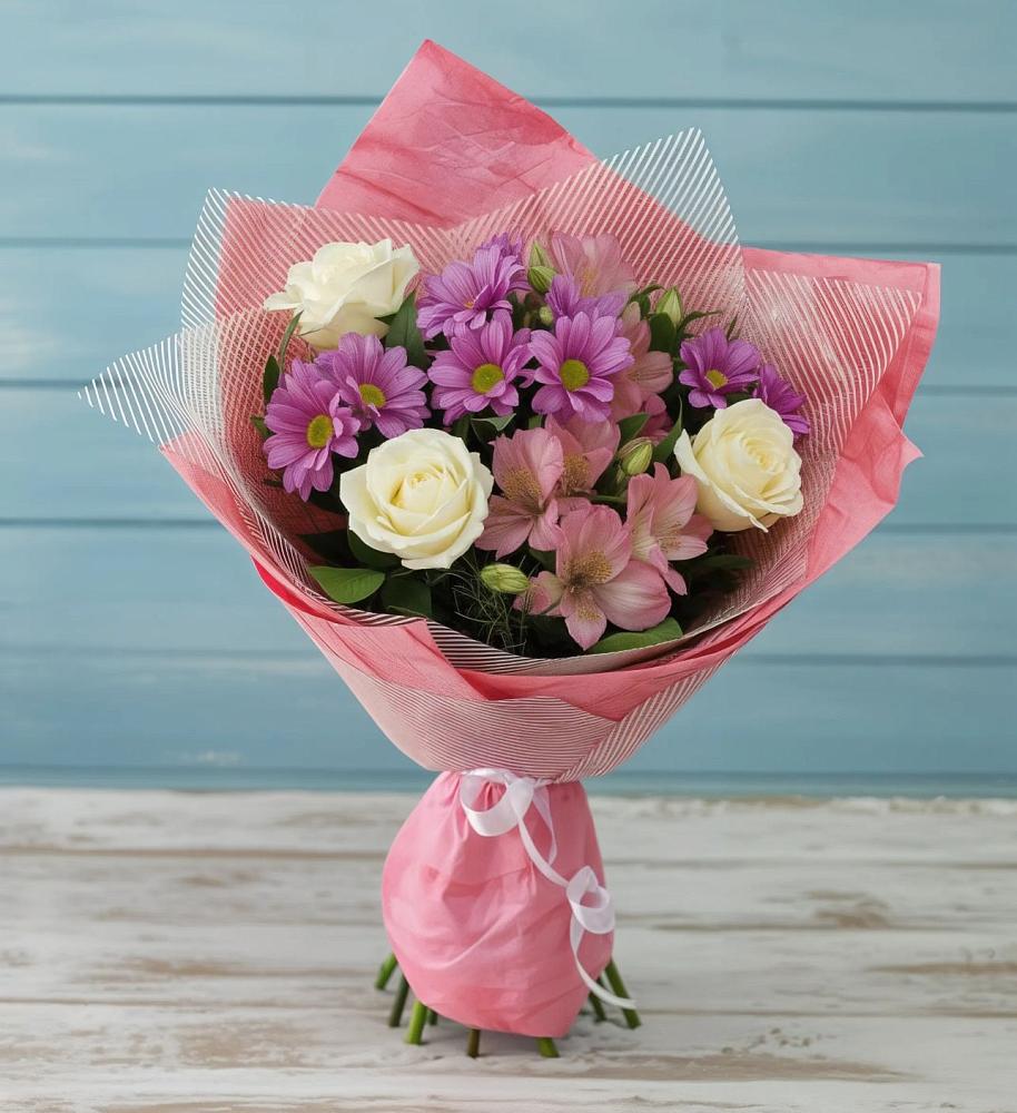 Букет цветов из: Герберы в Юрге