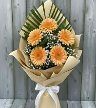 Букет цветов из:  Герберы в Юрге