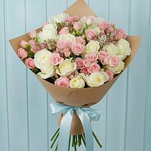 Букет цветов из:  Розы в Юрге